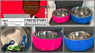 Produkttest: Hunden&auml;pfe und Hundenapfunterlage mit R&uuml;ckenteil sowie Einkaufschips InfiniToolsDesign