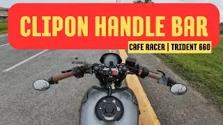 CLIPON HANDLEBAR | TRIDENT 660