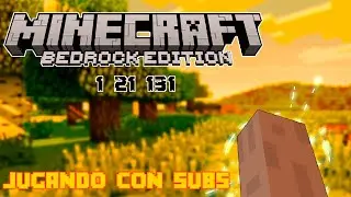 🚨 ENTRA YA 🔴 MINECRAFT BEDROCK EN DIRECTO | EN VIVO