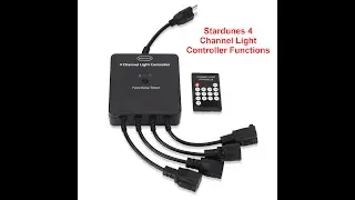 Stardunes 4 Channel Light Controller Functions