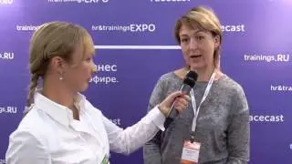 Ирина Криворукова (Онлайн-школа Владимира Тарасова) на HR&Trainings EXPO2016