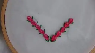 Hand Embroidery: Oyster Stitch