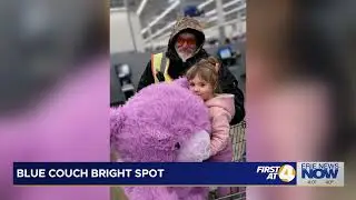 Blue Couch Bright Spot: Corry Walmart's Generous Employee
