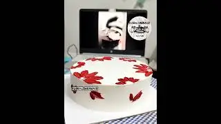 Vanilla Cake Palette Knife Work 