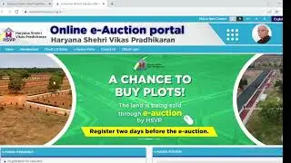 Huda Plot e-auction registration process | HSVP HUDA E-AUCTION PLOTS | HUDA PROPERTY.