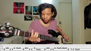 The Fall - Spoilt Victorian Child (BASS COVER) #basstab