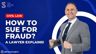 🏛️ How To Sue For FRAUD? A Lawyer Explains! #fraud #lawsuit #civillaw