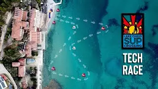 Lake Ohrid SUP Crossing 2025 ( Tech Race Location - Hotel Biser Kalishta )