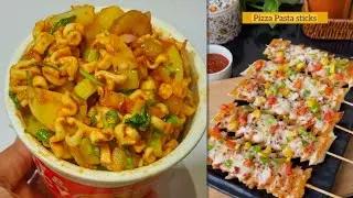 টক ঝাল ভাইরাল কাঁচা নুডলস মাখা সাথে পিজ্জা পাস্তা স্টিক Hot & Spicy Korean Ramen! Pizza Pasta Stick