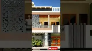 Modern Front Elevation #shorts