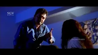 Saikumar Tortures and Warns Lady Rowdy | Shobhraj | Police Story 2 Kannada Movie Scene