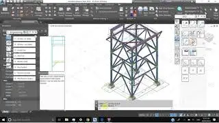 ADVANCE STEEL 2019 TUTORIAL/63/MOVE, SCALE AND DELETE VIEW