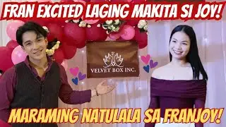 FRAN AMINADONG EXCITED LAGING MAKITA SI JOY DIWATA! FRANJOY KILIG OVERLOAD! #kalingaprab #franjoy 