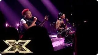 Acacia & Aaliyah Sing All My Life/Shutdown | Live Shows Week 2 | The X Factor UK 2018