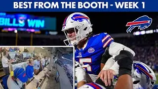 Watch The Bills Comeback Win From The Broadcast Booth! | Buffalo Bills
