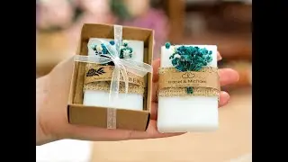 Wedding Favors for Guests, Handmade Soap Favors, Natural Scented Soap, Bridal Shower Favors