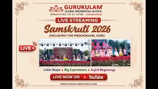 SAMSKRUTI 2026| PRE PRIMARY ANNUAL DAY CELEBRATIONS|GGRS /#annualday #gurukulam