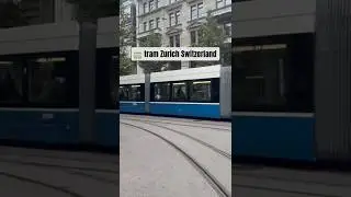 🚃 tram Zurich Switzerland #beautiful #tram #zurich #switzerland #swiss #travel #europe #wanderer
