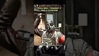 Chill Bro I Thought It Was a Cutscene😅 #shorts #gaming