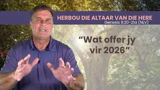 Daaglikse Oordenking - 31 Desember 2025