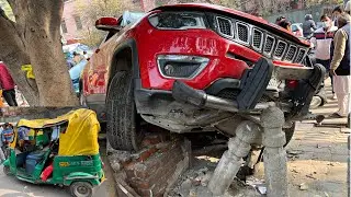 इसलिए safe car है ज़रूरी : Car accident | Total loss car accident to minimum damage because of NCAP