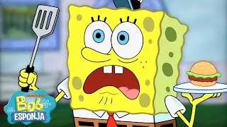 Bob Esponja | Cada vez que Bob Esponja NO estaba listo 😶 | 30 minutos | Bob Esponja en Español