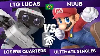 SMASH MACA&Eacute; #1 - NUUB ( Mario ) Vs. Lucas ( ROB ) - SSBU BRASIL - SMASH ULTIMATE