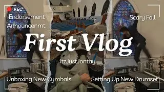 FIRST VLOG ( ENDORSEMENT/NEWDRUMS/SCARYFALL )