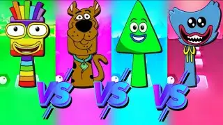 SPRUNKI OC: 7 🆚 СКУБИ-ДУ 🆚 ТРЕУГОЛЬНИК 🆚 ХАГГИ ВАГГИ |🎮 Tiles Hop EDM Rush!