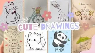 cute mini drawings for kids || cute mini drawing ideas|for beginners | mini doodles ideas