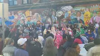 Banda El Salvador, East Boston, Massachusetts. 