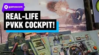 PVKK: We Played it With a Real-Life Cannon Cockpit! | gamescom 2025