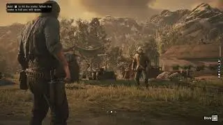 Red Dead Redemption 2 fight scene