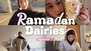 Ramadan dairies ep-1: First day of fasting, snacks, taraweeh&hellip;