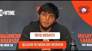 Bellator 292 Media Day Interview With Tofiq Musayev