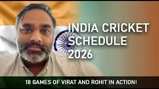 2026 #indiateam Cricket Schedule - T20 World Cup, Asian Games, IPL & 18 games of Ro-Ko!