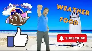 (Volume Fixed) Kids Vocabulary - Food and Weather 食べ物と天気 - Learning English for kids - 子供のための英語練習