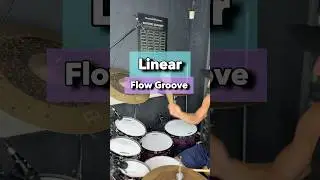 Linear groove! #drums #drummer #drumlesson