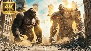 A Monster That Shouldn&rsquo;t Exist vs a Giant Gorilla | AI Epic Battle| Divine Beasts AI