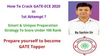 How To Crack GATE - ECE 2020 - 2021 || Best Strategy to Score Good Rank in GATE-ECE 2020 - 2021