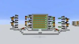 New huge 12xn honey slime door (minecraft 19w42a)
