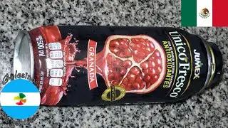 Jumex &Uacute;nico Fresco Granada N&eacute;ctar Jugo Bebida (M&eacute;xico 🇲🇽) - Pomegranate drink (Mexico)