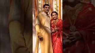 Oh! Vidya Balan wedding pics &hearts;️ Vidya Balan with lovely husband sidharth roy Kapur #viral