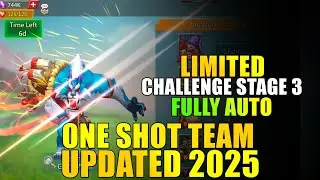 Lords mobile Limited Challenge Bloodlust Stage 3 Auto One Shot Team