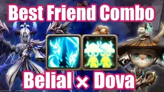 Best Friend Combo Belial × Dova Debut🤝🤝🤝【Summoners War RTA】