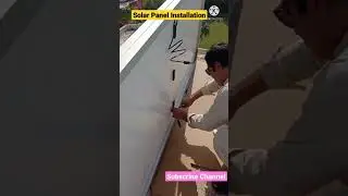 New Update Solar Panel Installation 2021 Aug 18 | Step By Step Setup | Plus Battery & Inverter 👈