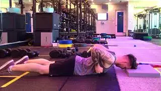 Prone Scapular Squeeze