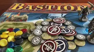 Bastion Board Game | Unboxing (No Talking)