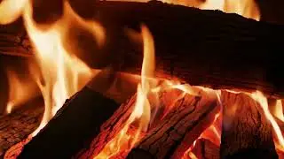 🔥 Relaxing Fire Sounds - The BEST Fireplace with Crackling Wood Noise (4 HOURS) (Fireplace 4K)