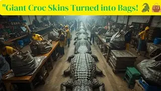 Crocodile Farm, Crocodile Leather, Crocodile Bags, Croc Skin Process, Exotic Farming
